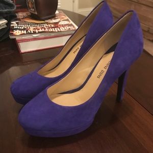 NWOT Gianni Bini Purple Heels